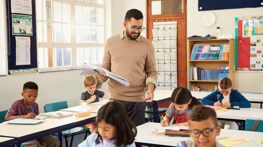 التعليم المتزامن