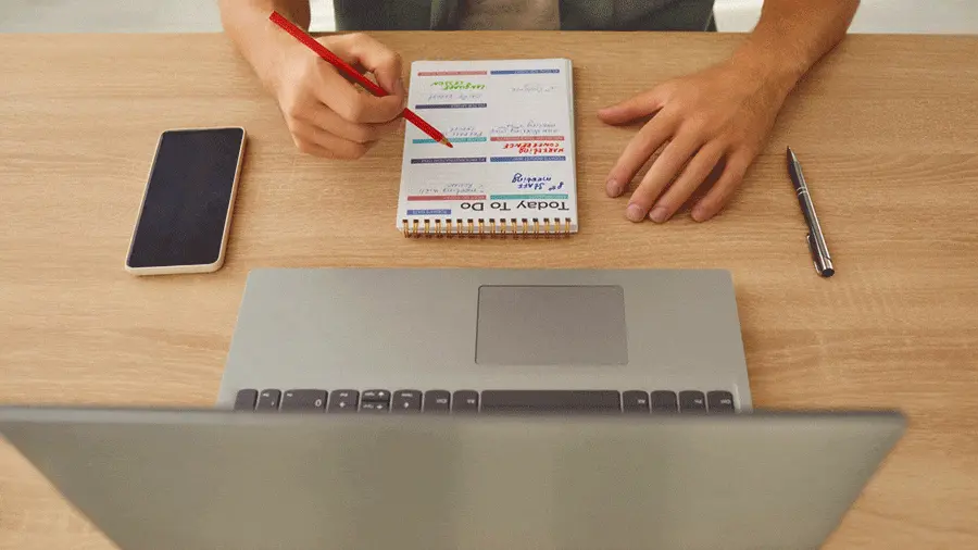 إدارة الوقت في التعليم عن بعد