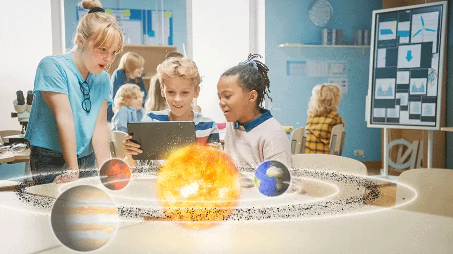 التعليم عن بعد للأطفال