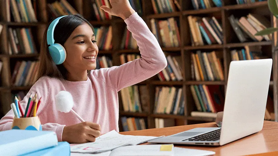 التعليم عن بعد للأطفال