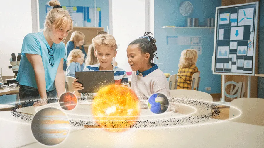 محتوى التعليم التفاعلي