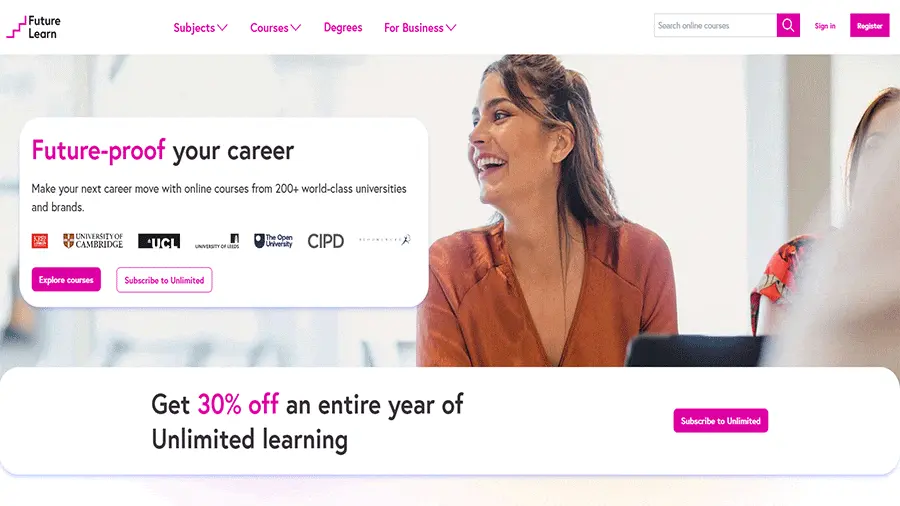 أفضل الكورسات المجانية