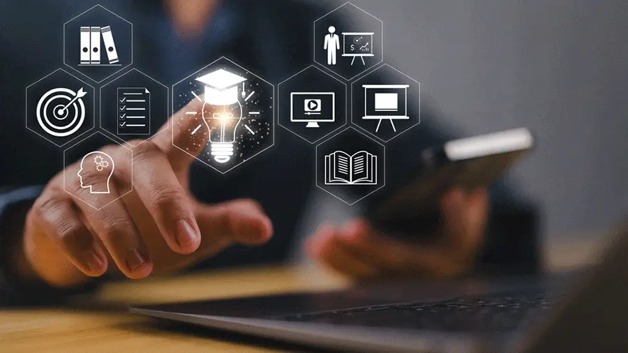 الدعم الفني للتعليم الإلكتروني