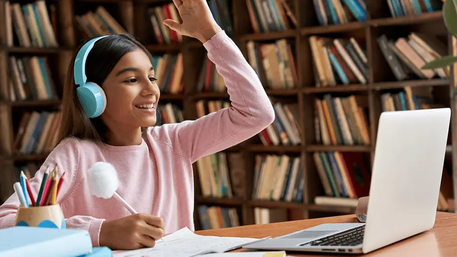 التعليم عن بعد للأطفال