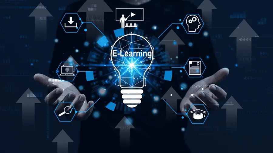 محتوى التعليم الإلكتروني