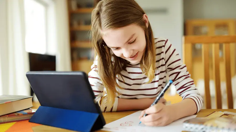 التعليم عن بعد للأطفال